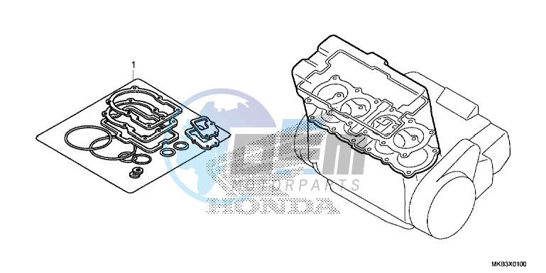 GASKET KIT A