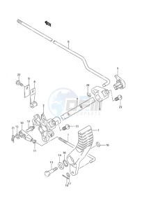 DF 25 drawing Clutch Non-Remote Control