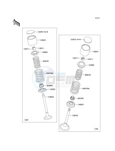 KL 650 A [KLR 650] (A6F-A7F) A7F drawing VALVE-- S- -