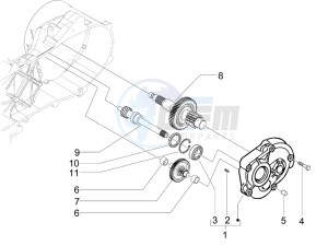 LX 50 4T-4V Touring drawing Reduction unit