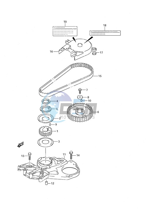 Timing Belt - w/Remote Control