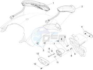 California 1400 Touring ABS USA-CND 1380 drawing Rear lights