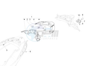 LIBERTY 150 150 IGET 4T 3V E4 IE ABS (EMEA) drawing Rear headlamps - Turn signal lamps