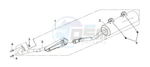 QUAD LANDER 300S drawing EXHAUST