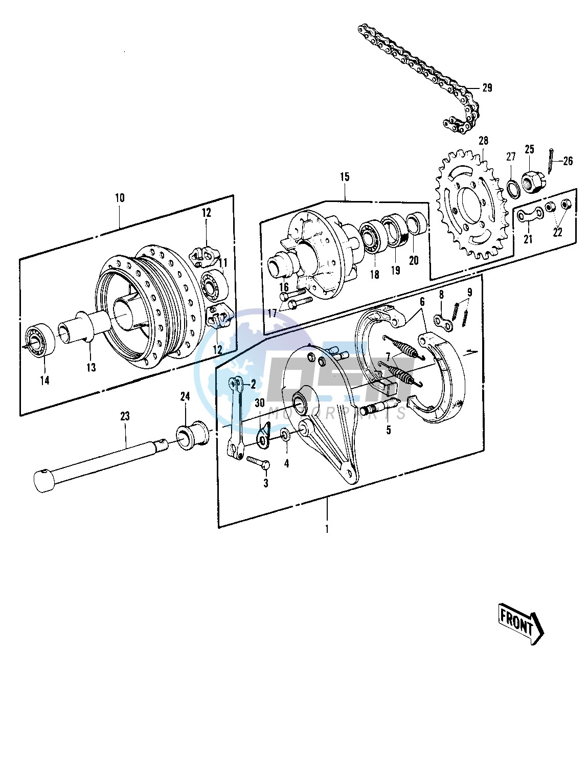 REAR HUB_BRAKE_CHAIN