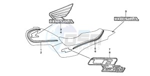 CB250 drawing STRIPE/MARK (2)