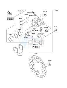 KVF360 KVF360B8F EU drawing Front Brake