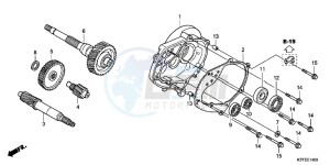 SH125RC drawing TRANSMISSION