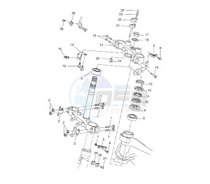 WR R 125 drawing STEERING PAIOLI