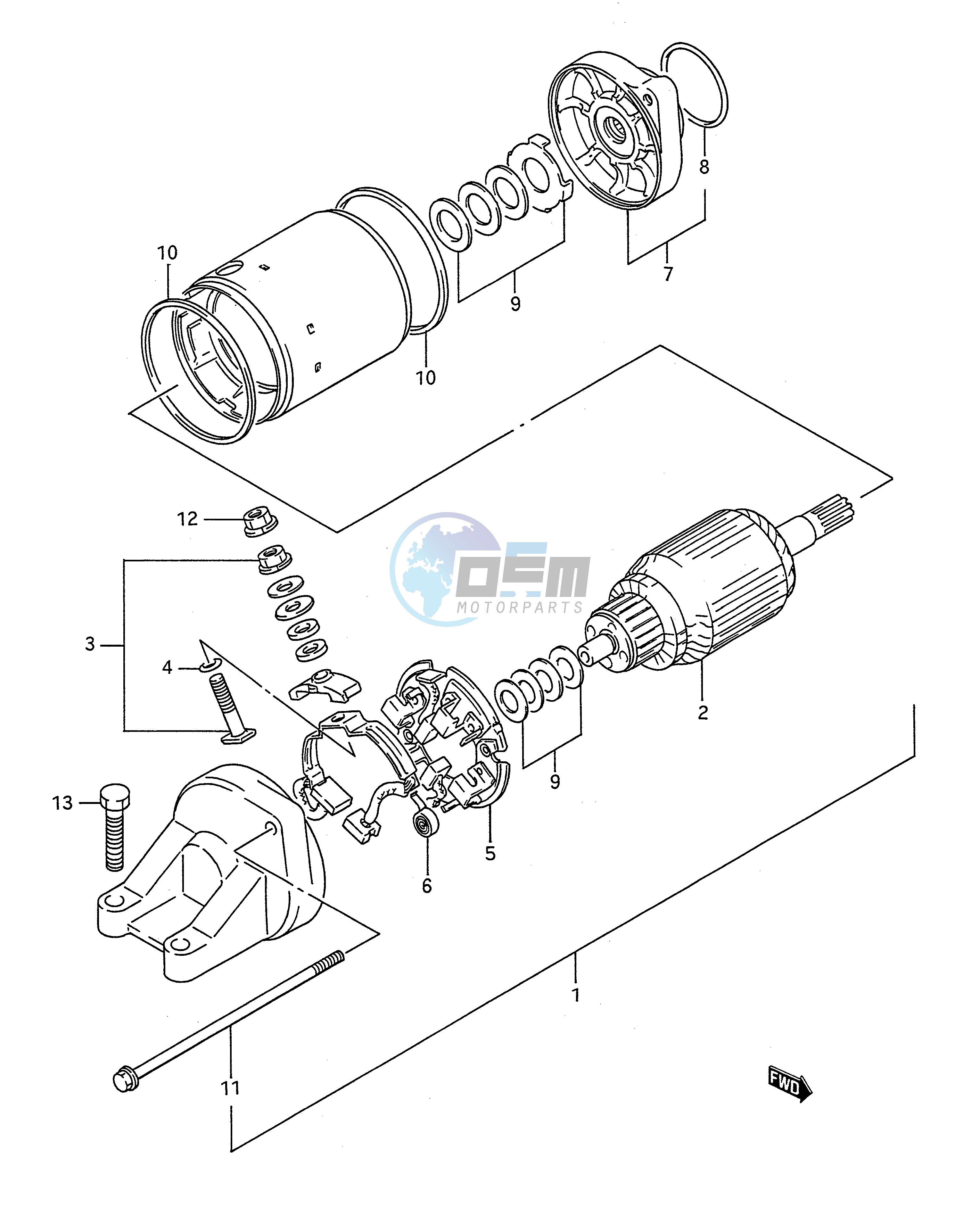 STARTING MOTOR