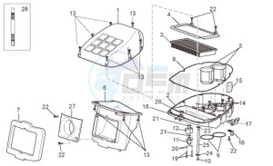 RSV 1000 Tuono drawing Air box