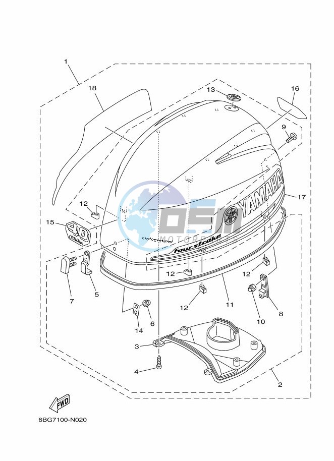 TOP-COWLING