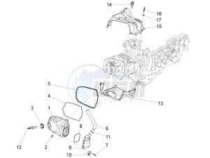 FLY 150 (NAFTA) drawing Cylinder head cover