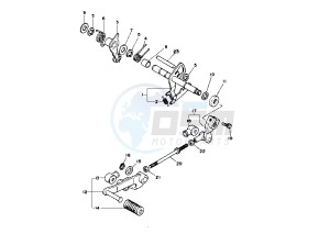 XV VIRAGO 1100 drawing SHIFT SHAFT