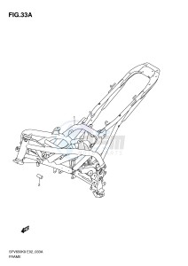 SFV650 (E2) Gladius drawing FRAME (MODEL L0)