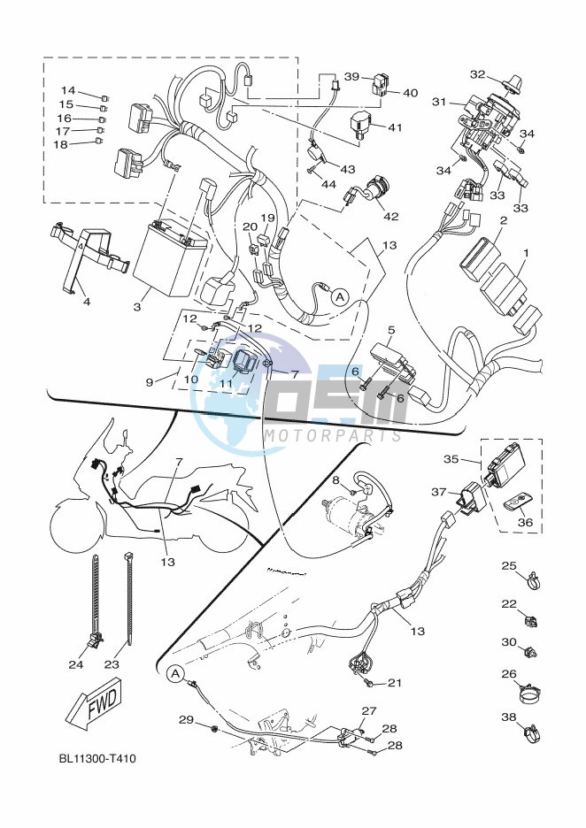 STEERING HANDLE & CABLE