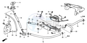 NES150 125 drawing RADIATOR