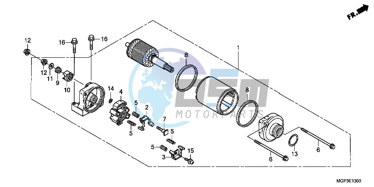 STARTER MOTOR