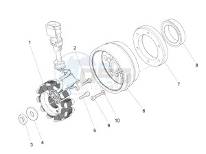 RS 125 Replica E4 ABS (APAC) drawing Cdi magneto assy / Ignition unit