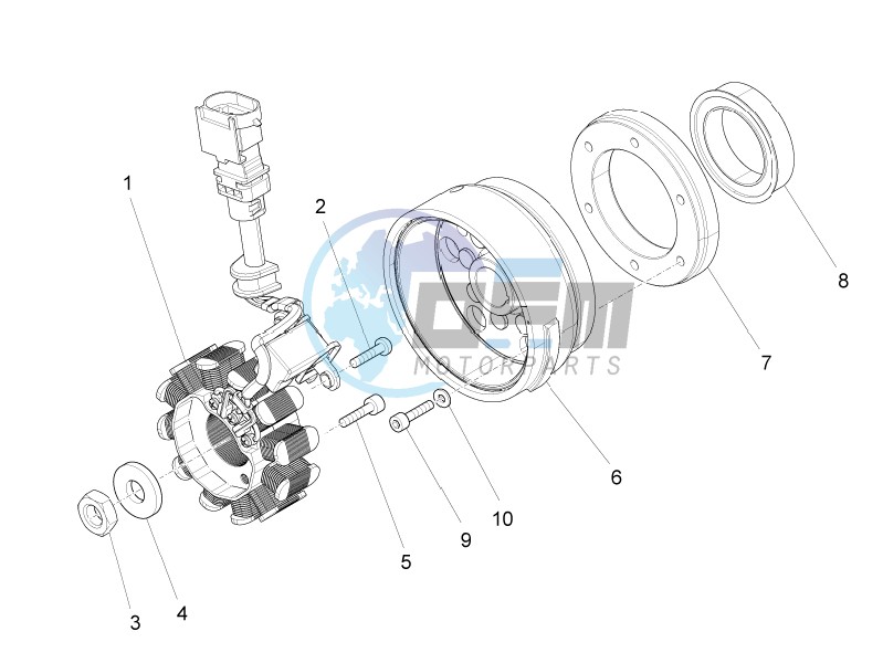 Cdi magneto assy / Ignition unit