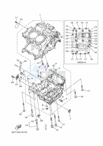 MT-07 MTN690 (BATD) drawing CRANKCASE