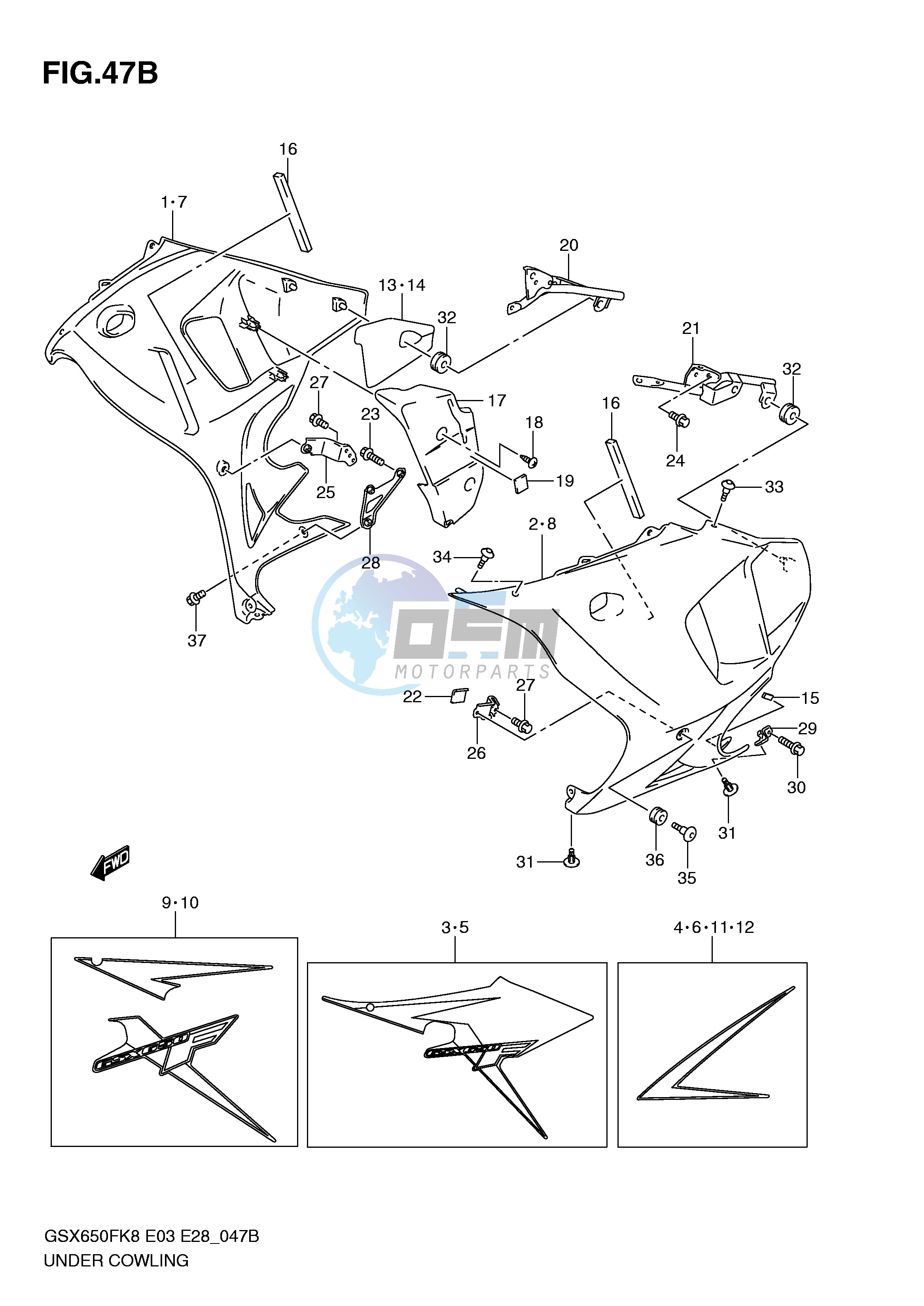 UNDER COWLING (MODEL L0)