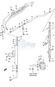 DF 150 drawing Fuel Injector