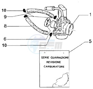 DNA GP EXPERIENCE 50 drawing Carburettor