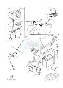 YS125-5C YS125 (BT41) drawing ELECTRICAL 1