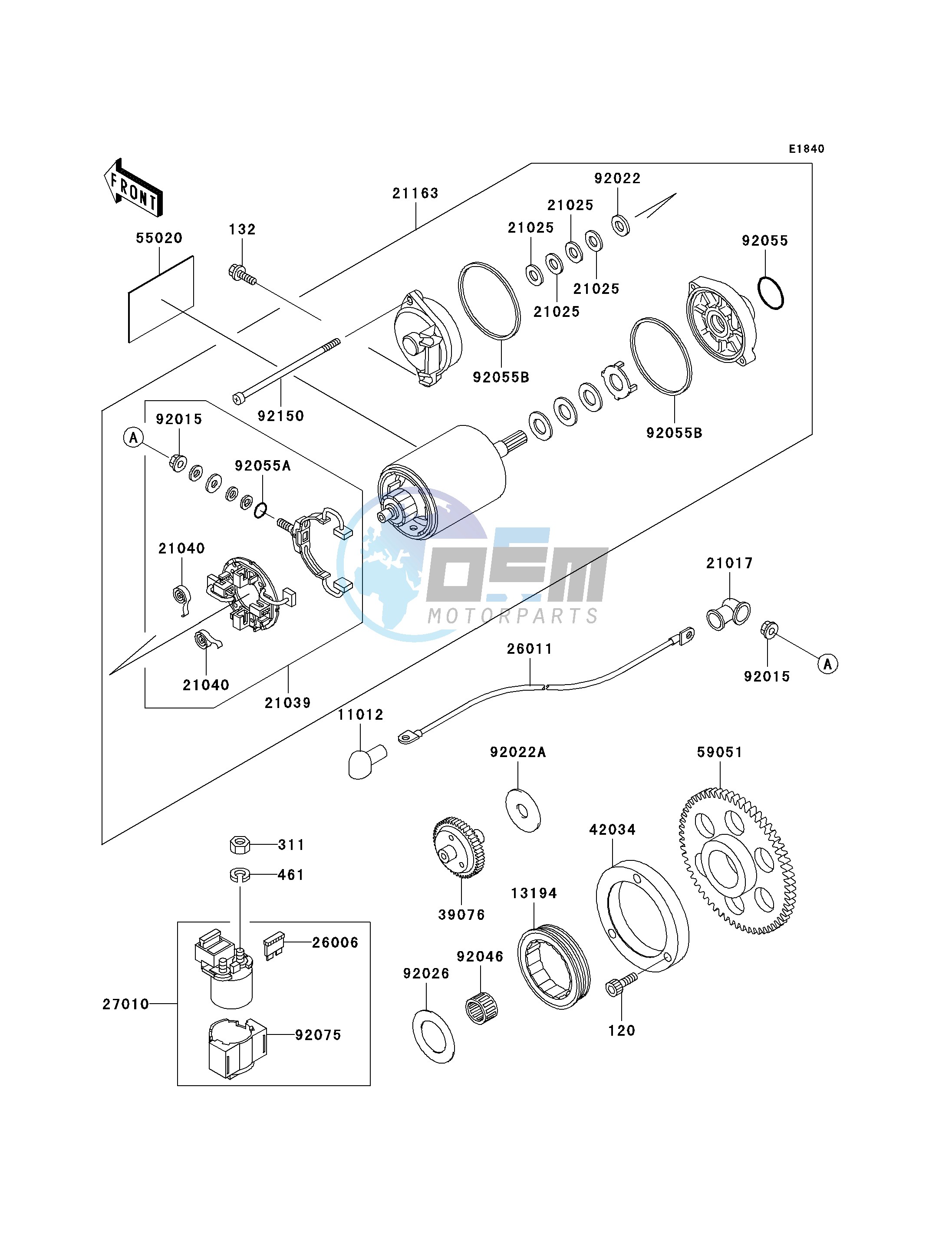 STARTER MOTOR