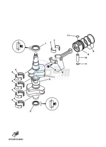 F30ELHD drawing CRANKSHAFT--PISTON