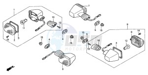 CBR600FR drawing WINKER (1)