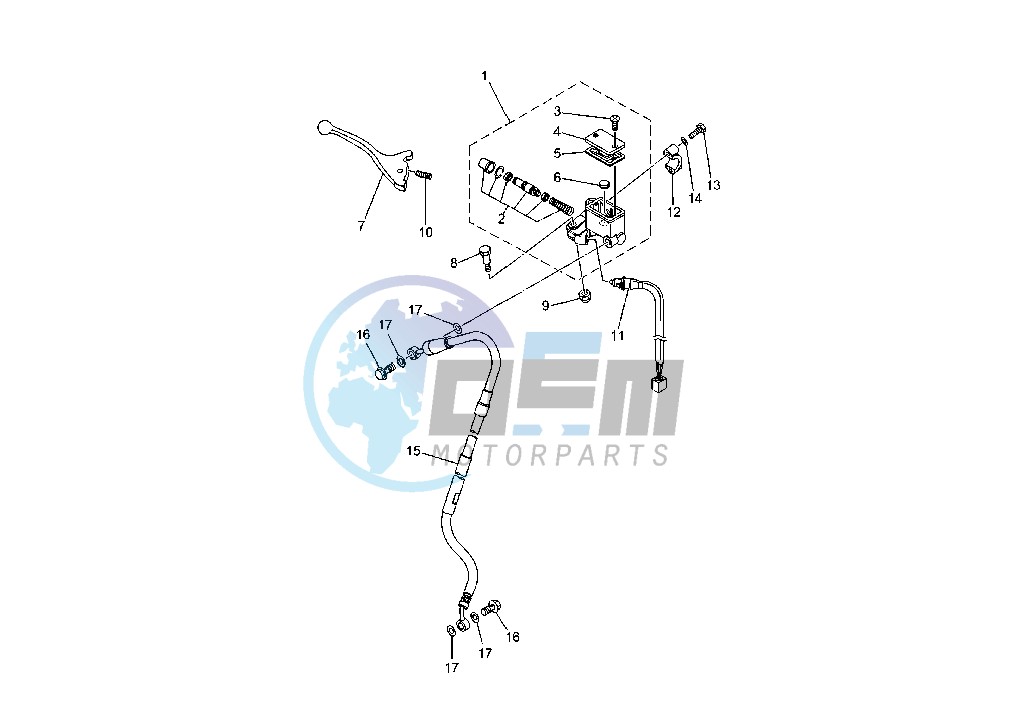 FRONT MASTER CYLINDER