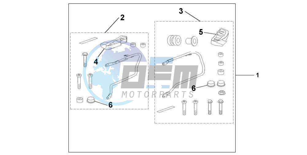 PANNIER STAY KIT