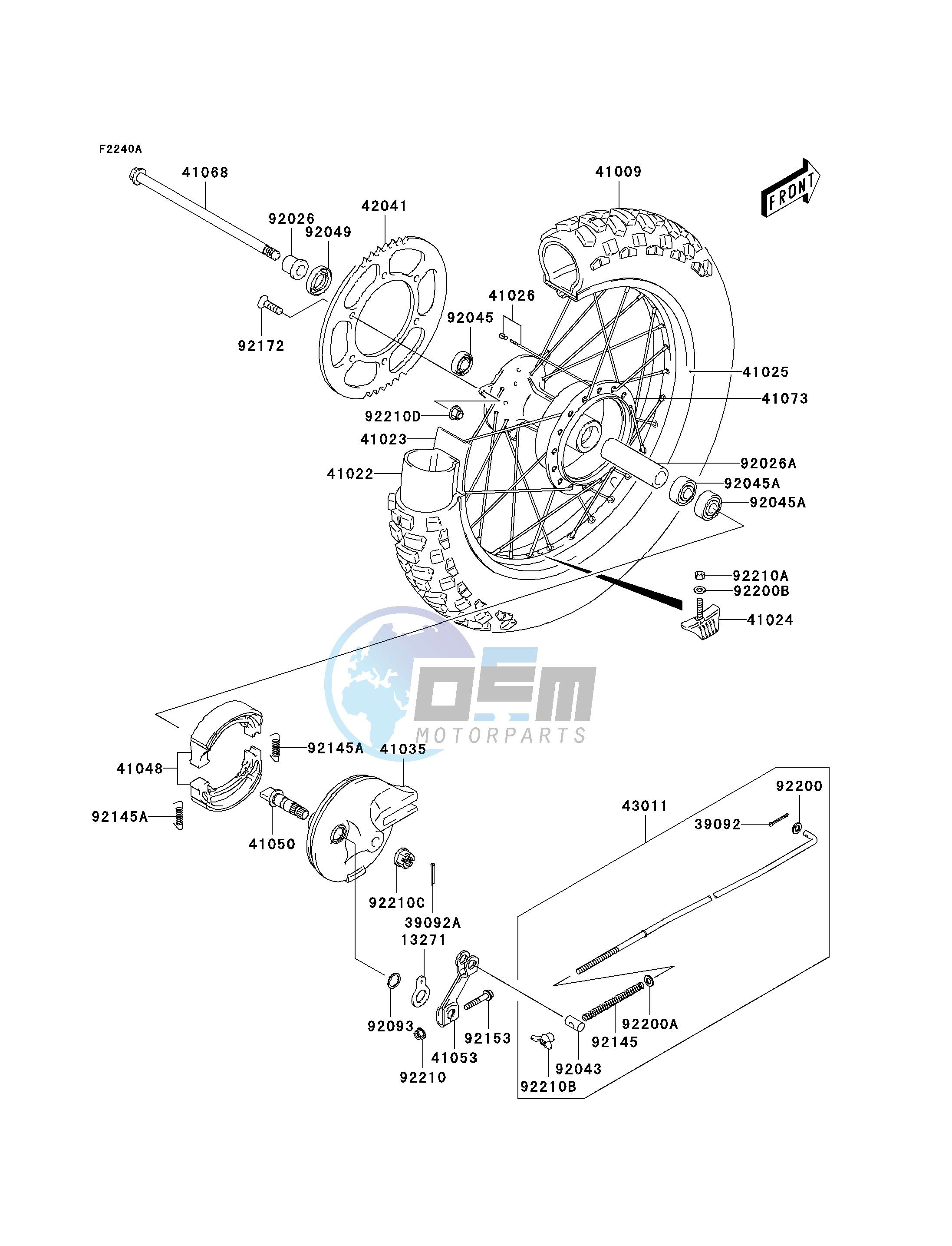 REAR HUB-- A3- -