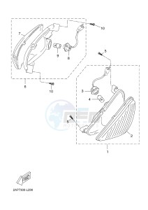 YN50 NEO'S (2APC 2APC 2APC) drawing FLASHER LIGHT