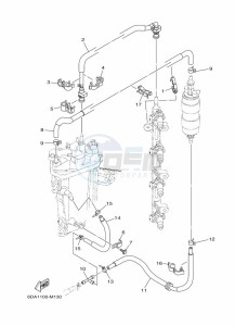 FL200FETX drawing FUEL-PUMP-2