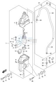 DF 175 drawing Fuel Vapor Separator