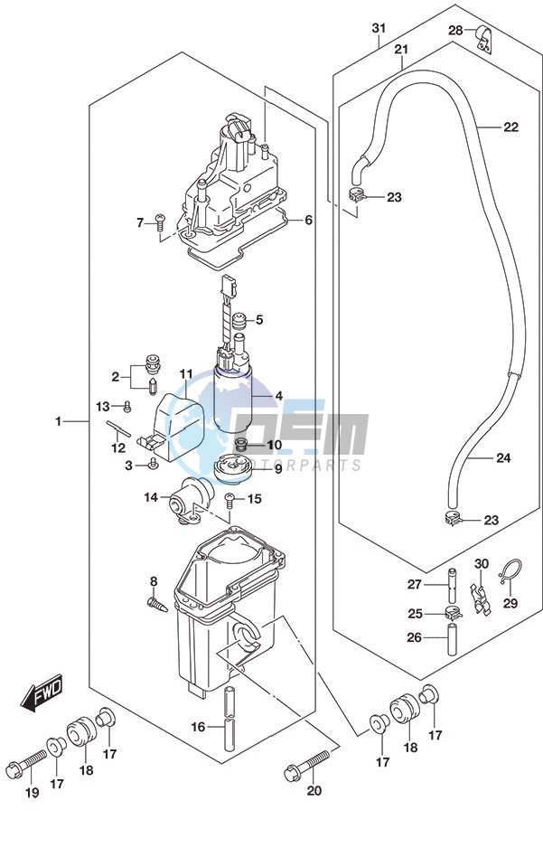 Fuel Vapor Separator