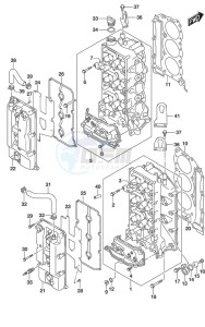 DF 250 drawing Cylinder Head (DF 250S)