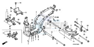 SH300AR9 UK - (E / ABS MKH SPC) drawing FRAME BODY