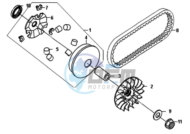 CLUTCH / V BELT