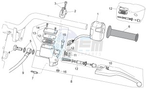 SR 50 H2O new ie AND carb. drawing LH Controls