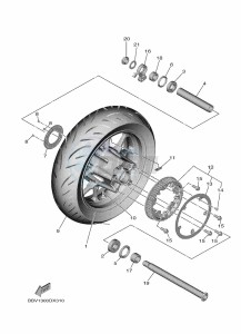 GPD150-A NMAX 150 (BV49) drawing ELECTRICAL 1