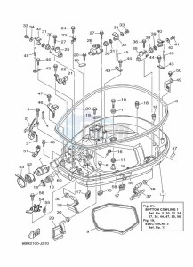 FL250BET1X drawing BOTTOM-COVER-1