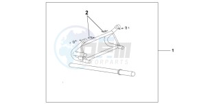 VT750DC BLACK WIDOW drawing MAINTENANCE STAND