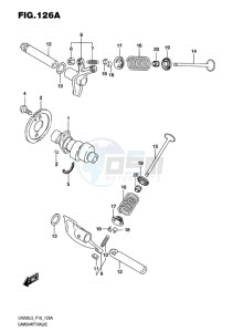 UH200 ABS BURGMAN EU drawing CAMSHAFT-VALVE