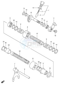 LT-F400 (P3-P28) drawing GEAR SHIFTING (2)(MODEL K4 K5 K6 K7)