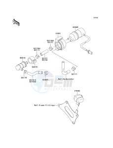 ZX 600 J [ZZR600] (J6F-J8F) J7F drawing FUEL PUMP