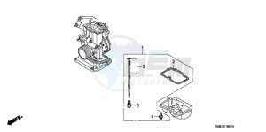 CRF150RC drawing CARBURETOR O.P. KIT